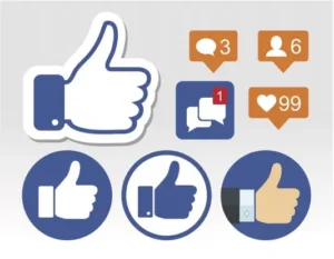 Facebook likes reactions