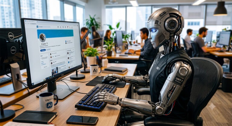 AI Robot using Linked In